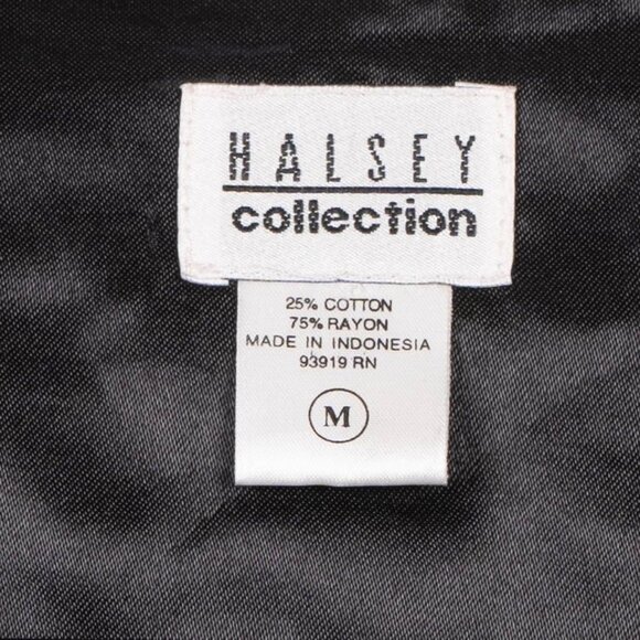 Halsey Collection Woven Patchwork Vest M Womens Brown Yellow Gray Beige Rayon - Picture 4 of 5